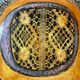 Ceramic plate Sant Vicens monogram XXth