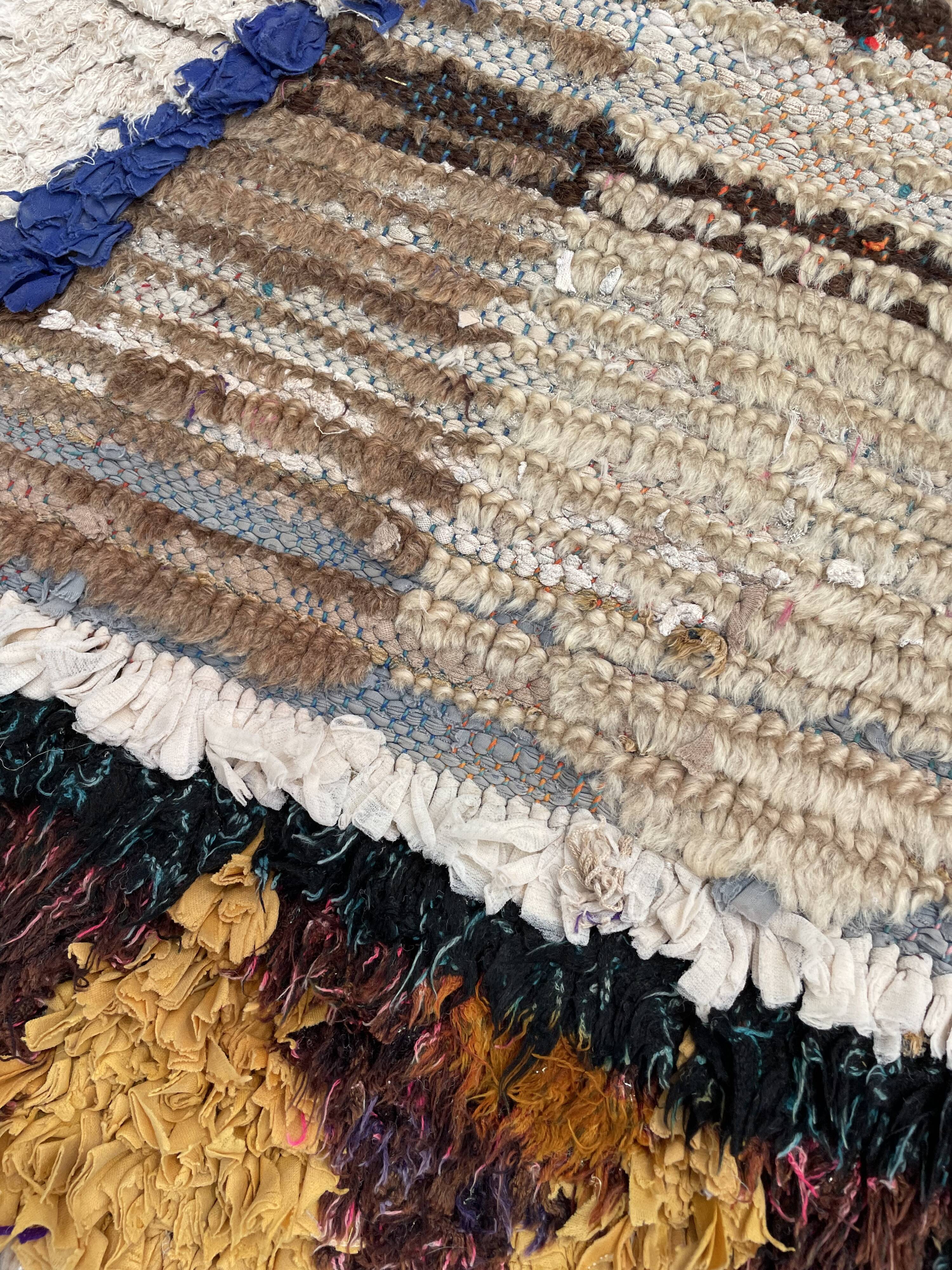 Moroccan rug vintage traditional berbere