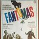 Original movie poster "Fantomas" Louis de Funes 37x55cm 1964
