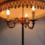 Napoleon III bronze floor lamp