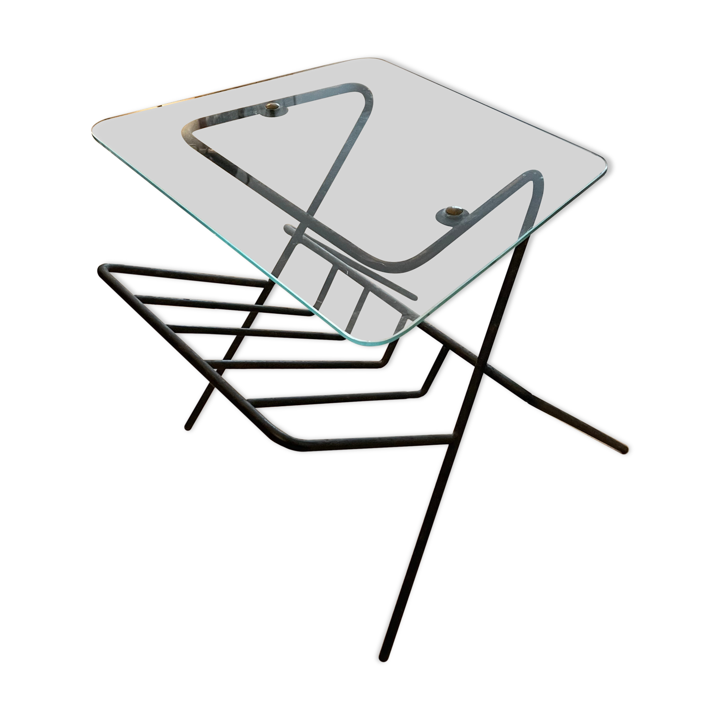 Table d'appoint etagère de rangement livre