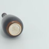 Small Mid-Century Scandinavian Modern Collectible Wenge Stoneware Vases by John Andersson, Set of 2