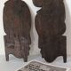 African ebony profile sculptures