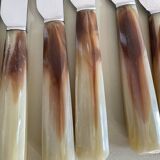 Set of 12 vintage stainless steel knives