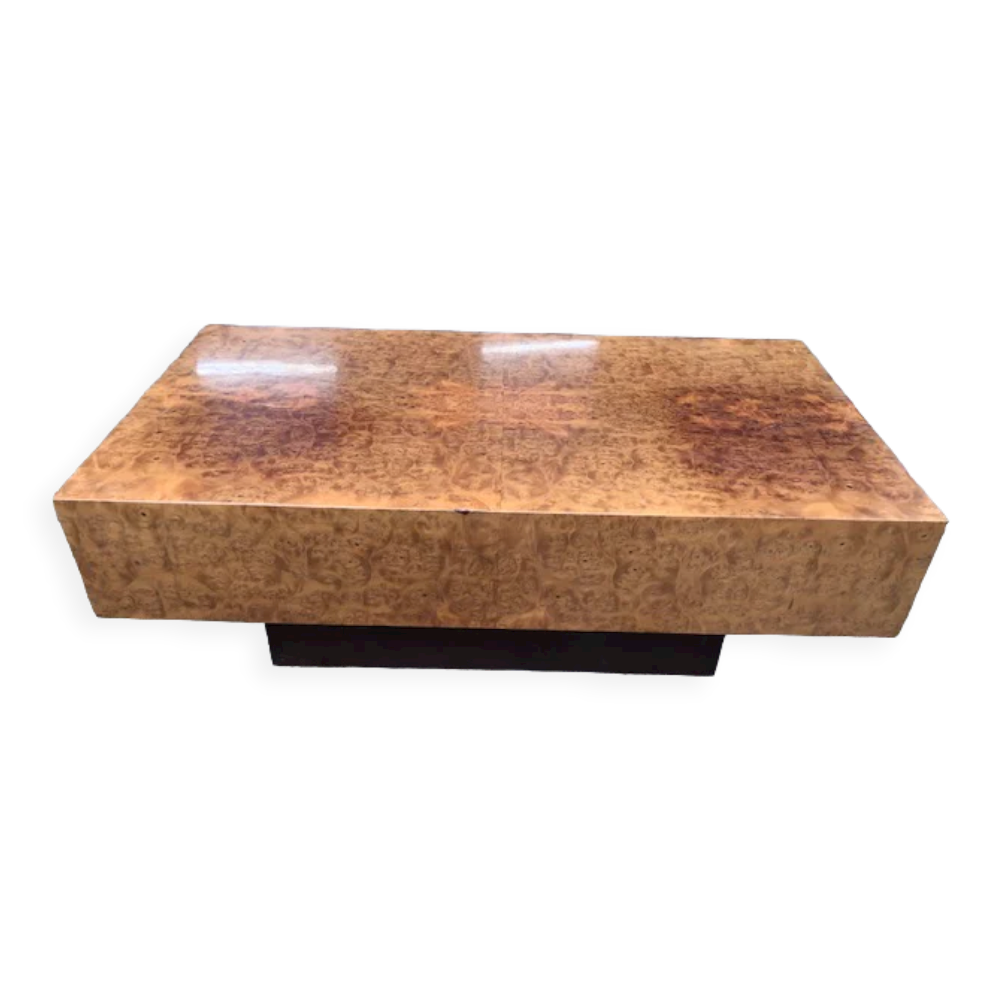 70s wooden coffee table