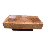 70s wooden coffee table