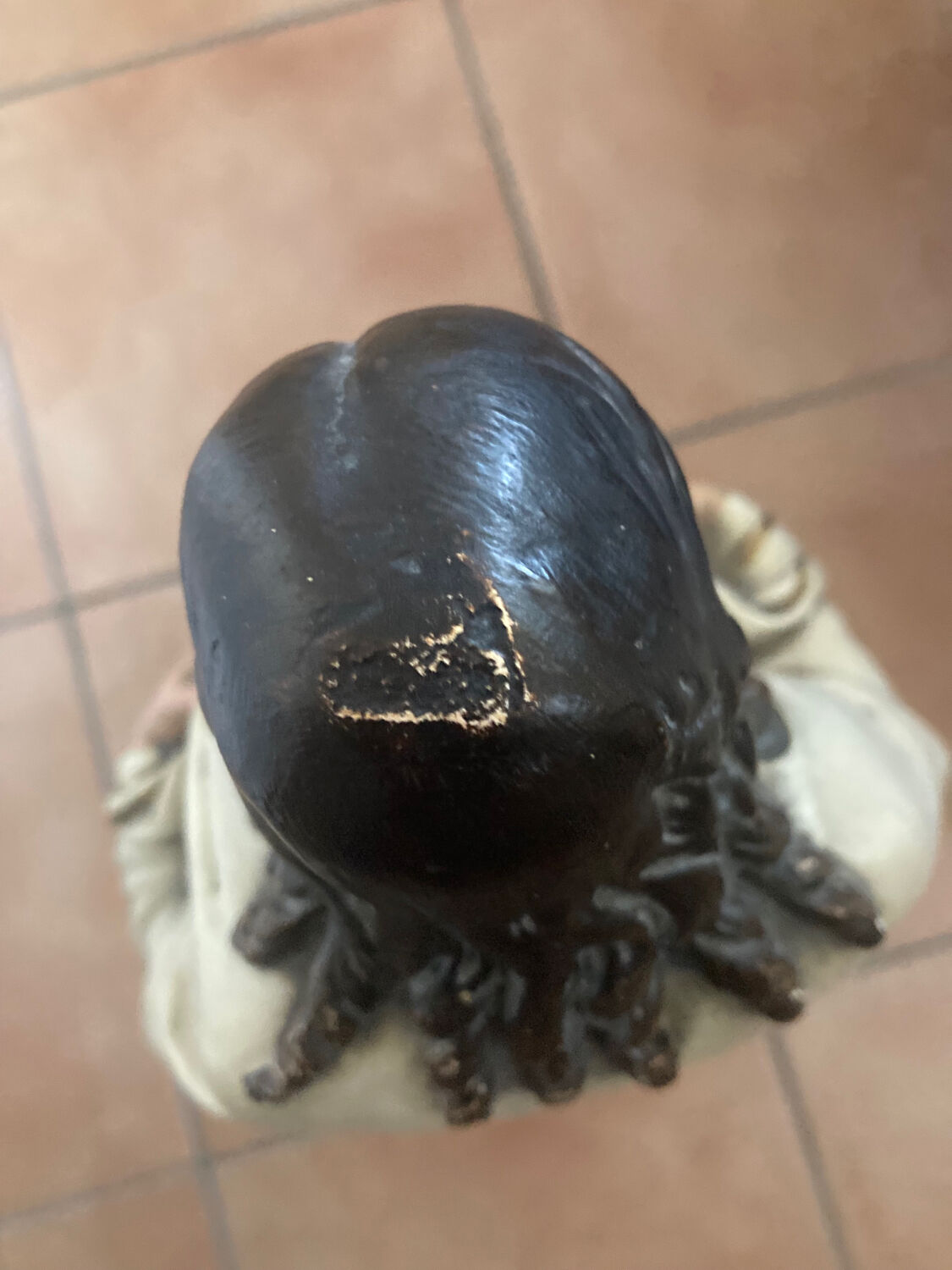 Ancient religious statue - great sacred heart