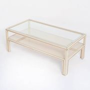 Vintage coffee table. Design and manufacture: Pierre Vandel. France, 1980s