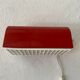 Simple red metal wall light from the AGE, 1970s, Germany.