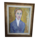 Painting by Jean Micoine - Oil on framed panel - 1953