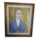 Painting by Jean Micoine - Oil on framed panel - 1953