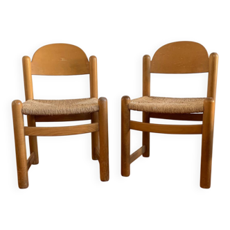 Paire de chaises modèle Padova par Hank Lowenstein années 70