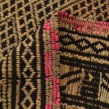 6x8 Mustard & Yellow Vintage Kilim Rug, 184x245Cm