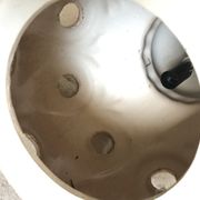 Lampe en céramique West Germany vintage