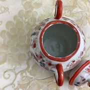 Antique Japanese sugar bowl