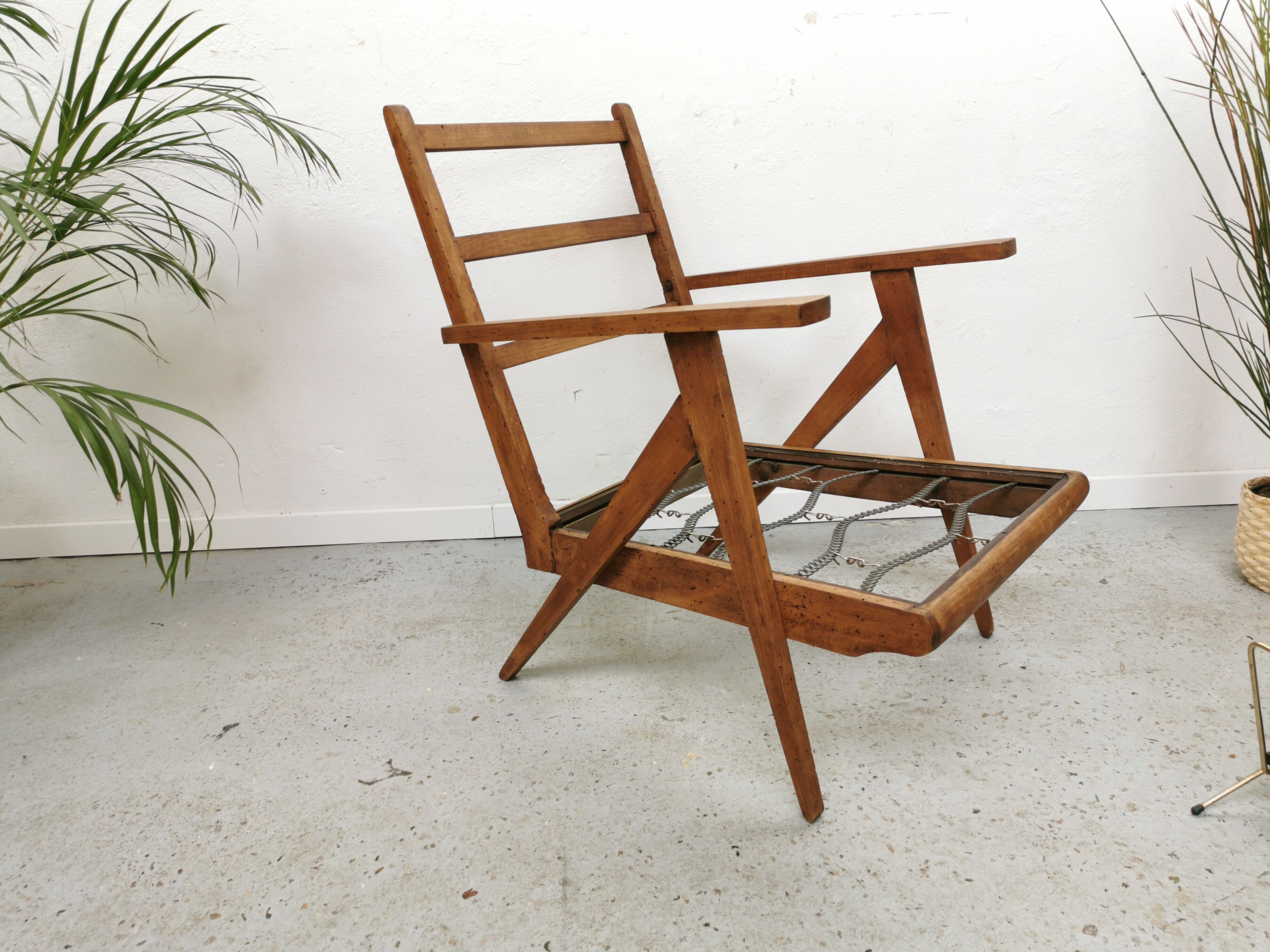 Modernist vintage armchair 1950