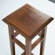 Art Deco Planter, Wooden Pedestal, Netherlands, 1920s