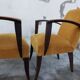 Paire de fauteuils bridge Art déco 1930