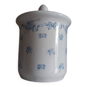Large English earthenware pot by Laura & Ashley