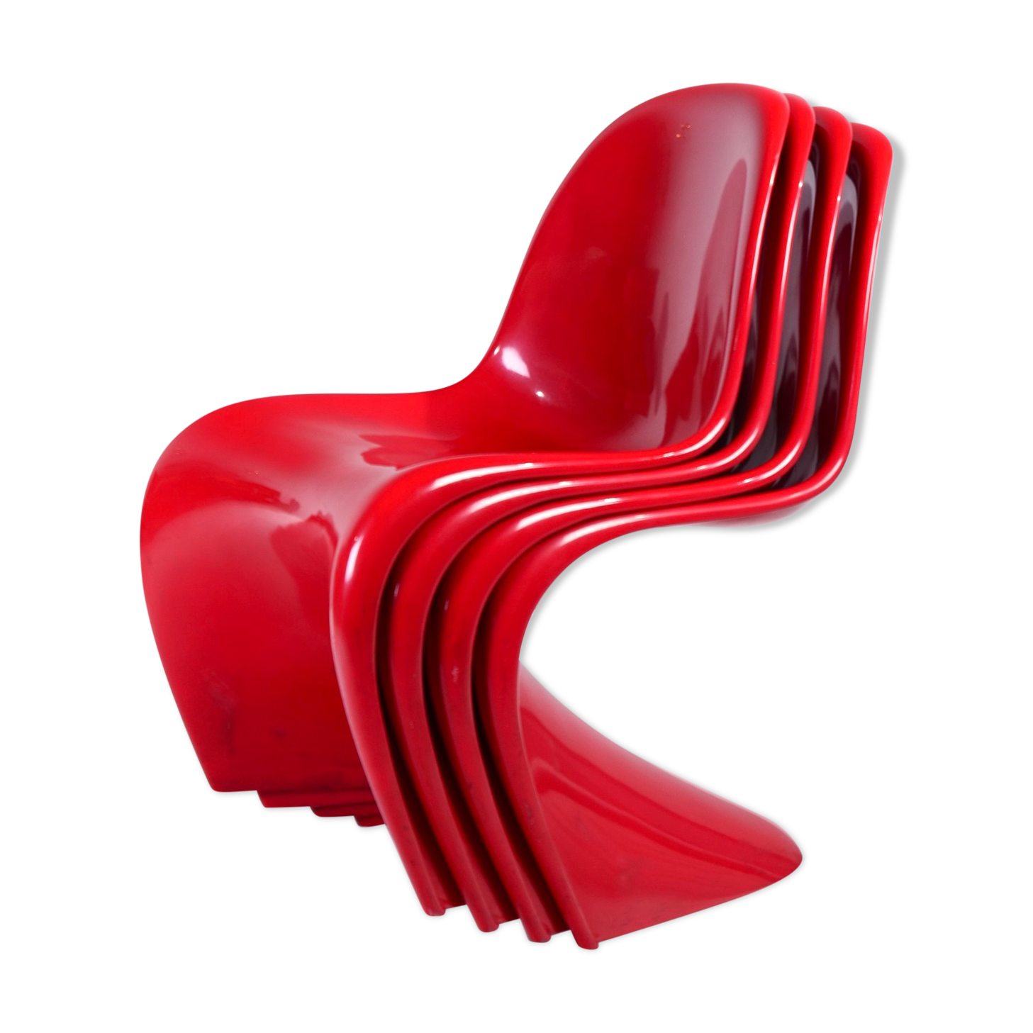 1st edition vintage Panton Chairs 1968 Herman Miller Collection