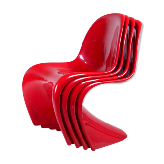 1st edition vintage Panton Chairs 1968 Herman Miller Collection