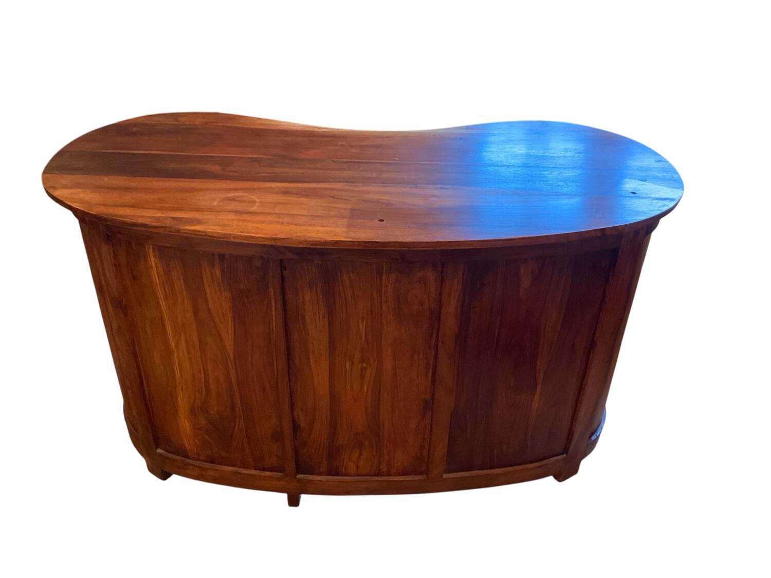 Bean wood desk