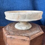 Beautiful footed bowl/trinket dish in alabaster.