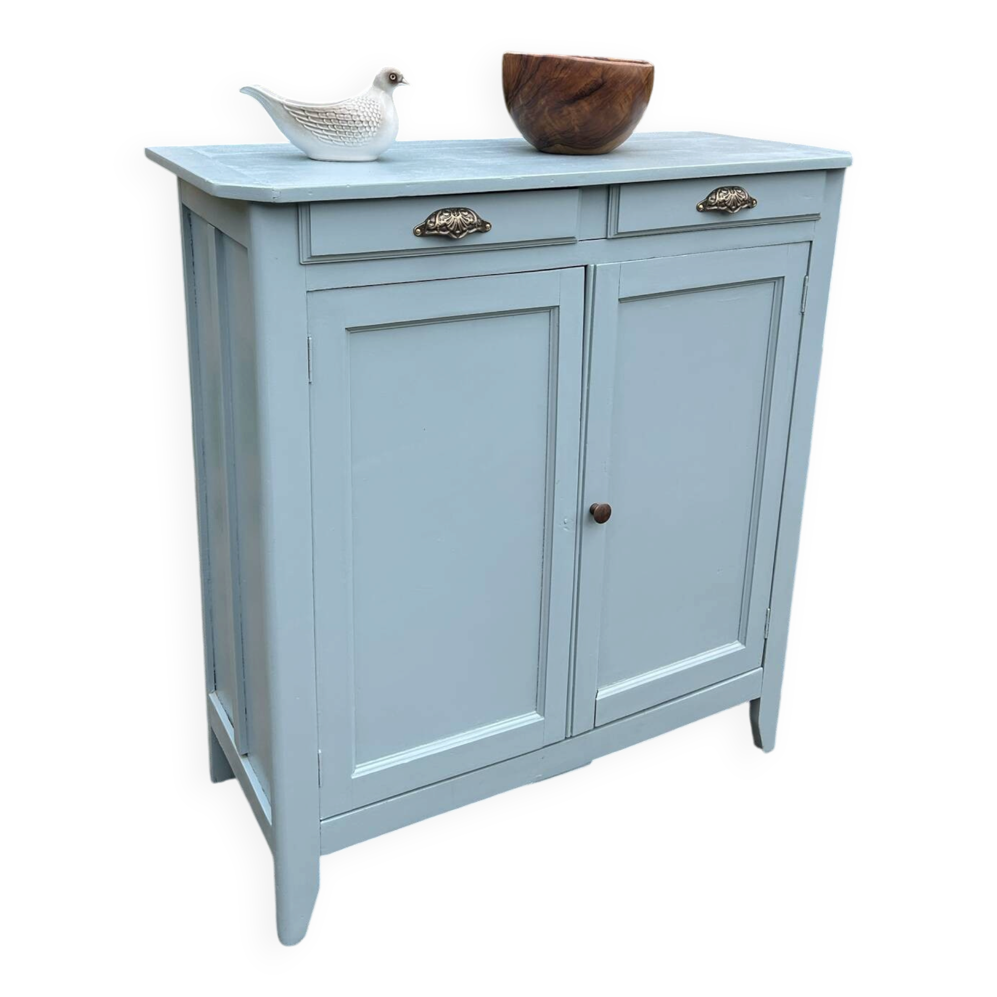 Buffet parisien vintage bleu 