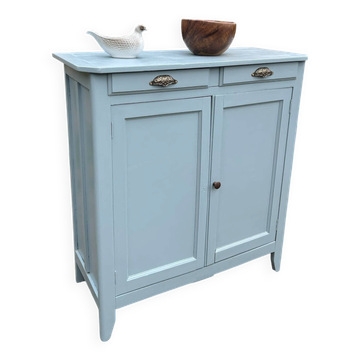 Buffet parisien vintage bleu 