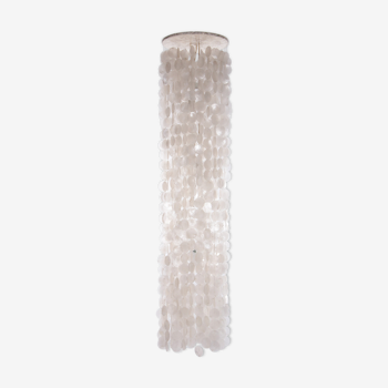 Hanging lamp in mother of pearl