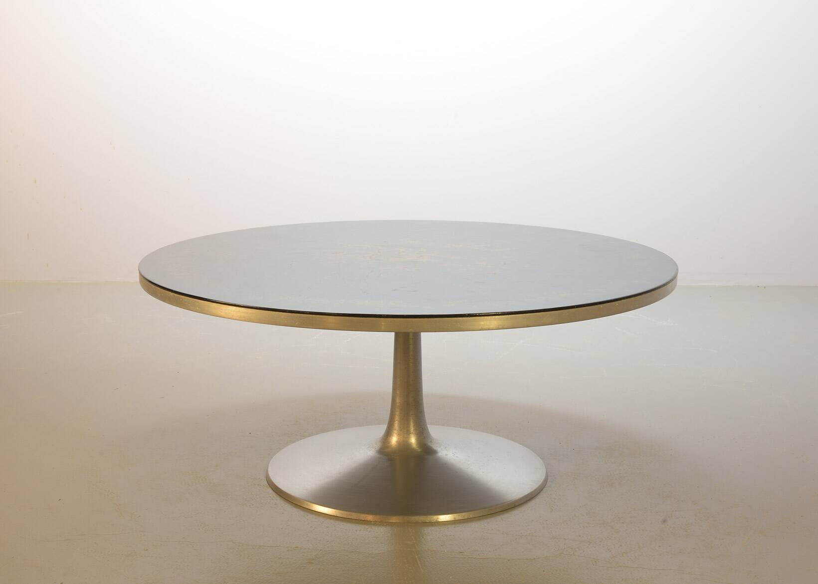 Handpainted Poul Cadovius Coffee Table Design by Susanne Fjeldsoe Mygge 70s