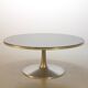 Handpainted Poul Cadovius Coffee Table Design by Susanne Fjeldsoe Mygge 70s