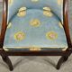 Pair of Mahogany Gondola Chairs, Restoration period – Part 1 of the 19th century