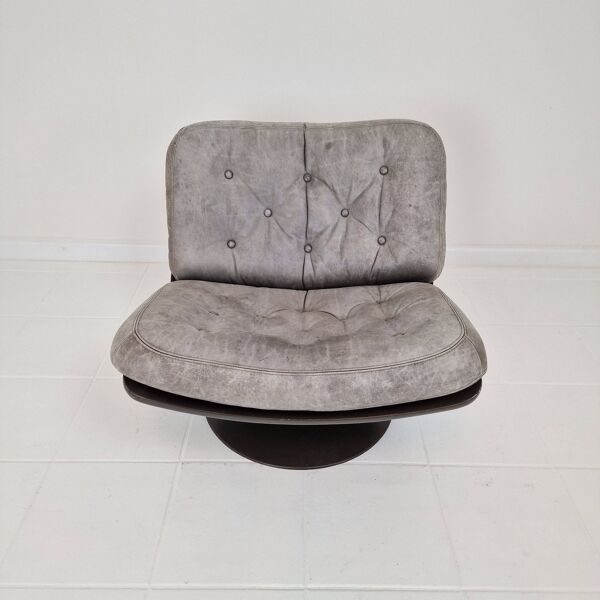 Fauteuil Lounge 975 de Geoffrey Harcourt pour Artifort, années 1970