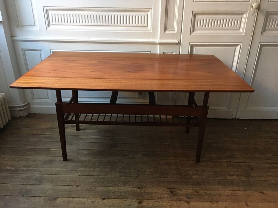 Kai Kristiansen Convertible Scandinavian Coffee Table