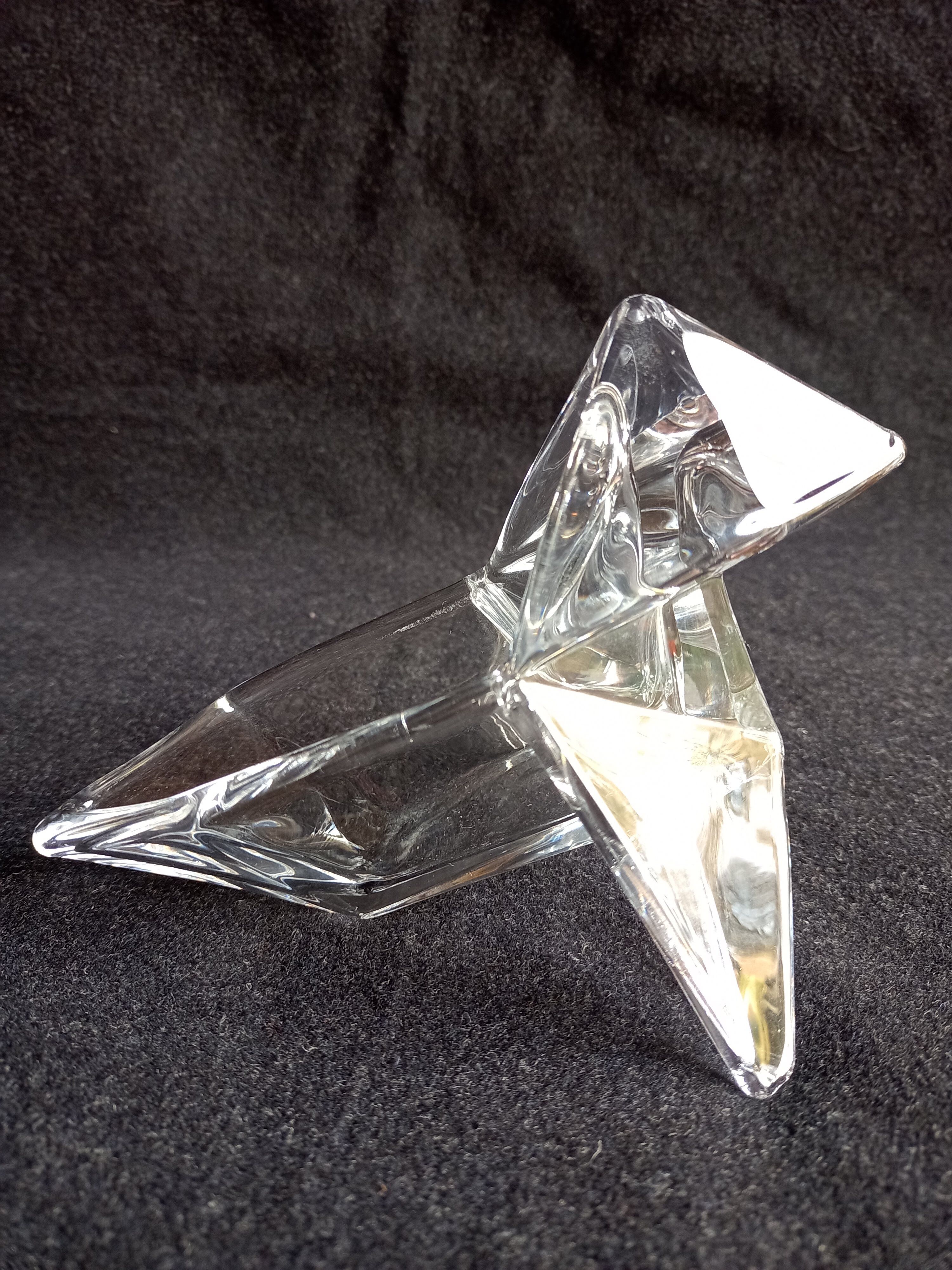 empty crystal casserole pocket by Pierre D'AVESN