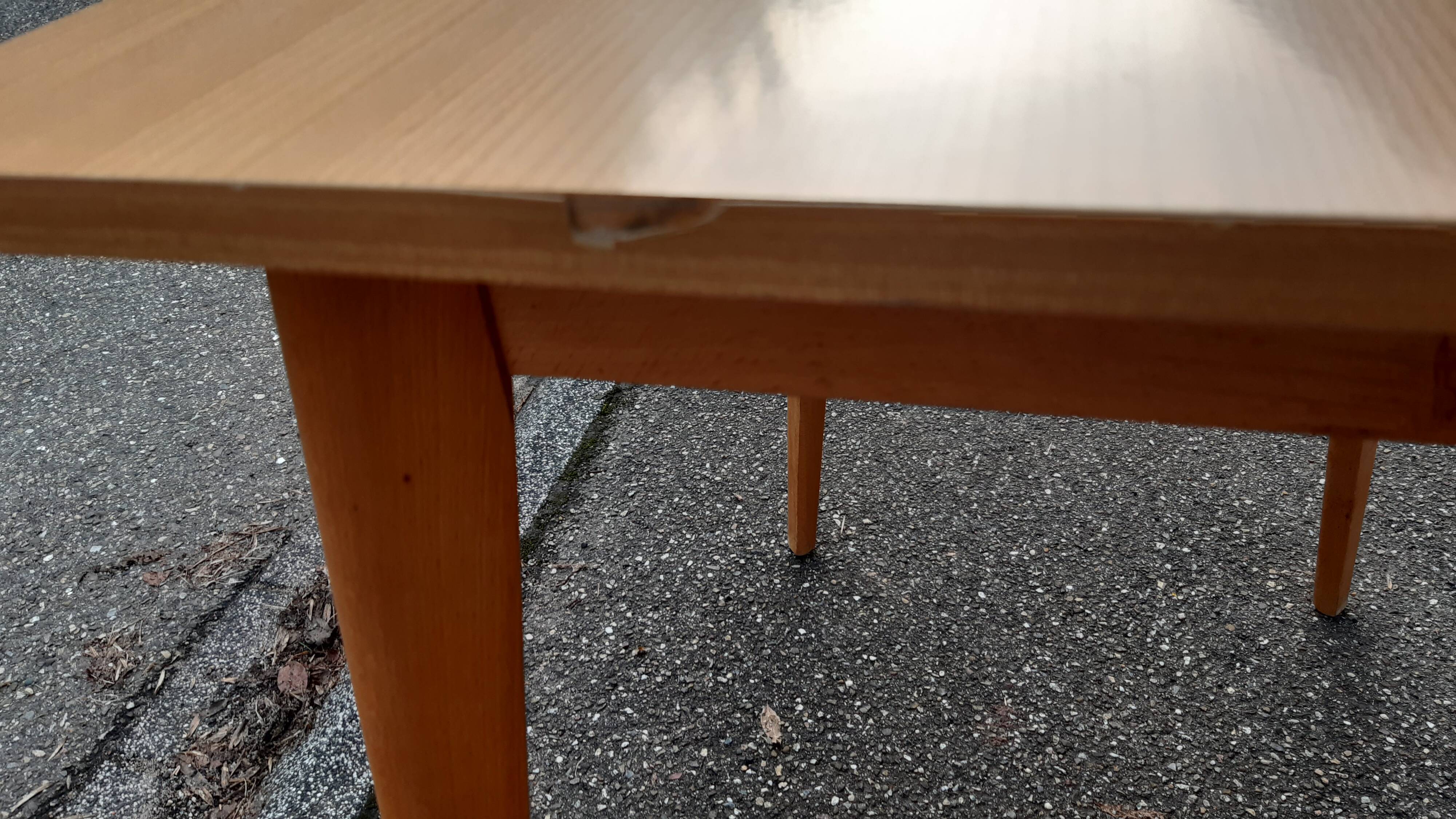 Vintage bistro table and chair