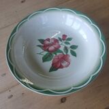 Plat creux ancien Digoin et Sarreguemines