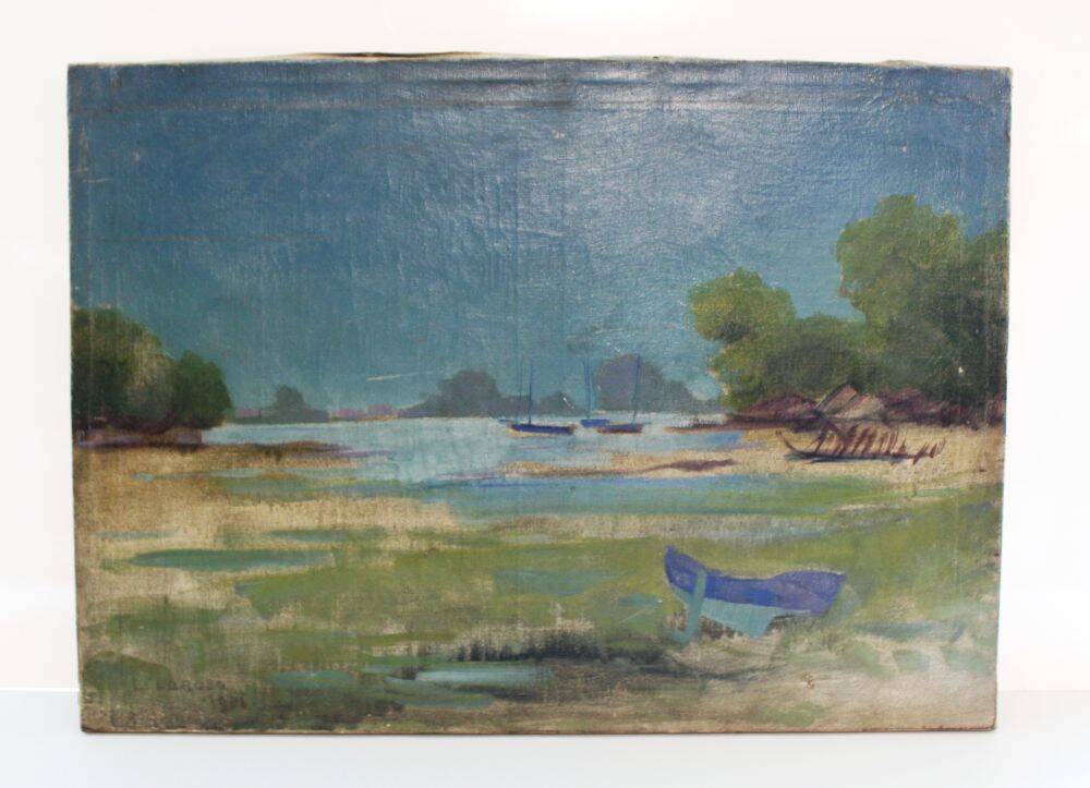 Oil on canvas, Laurent Larose, 1932.