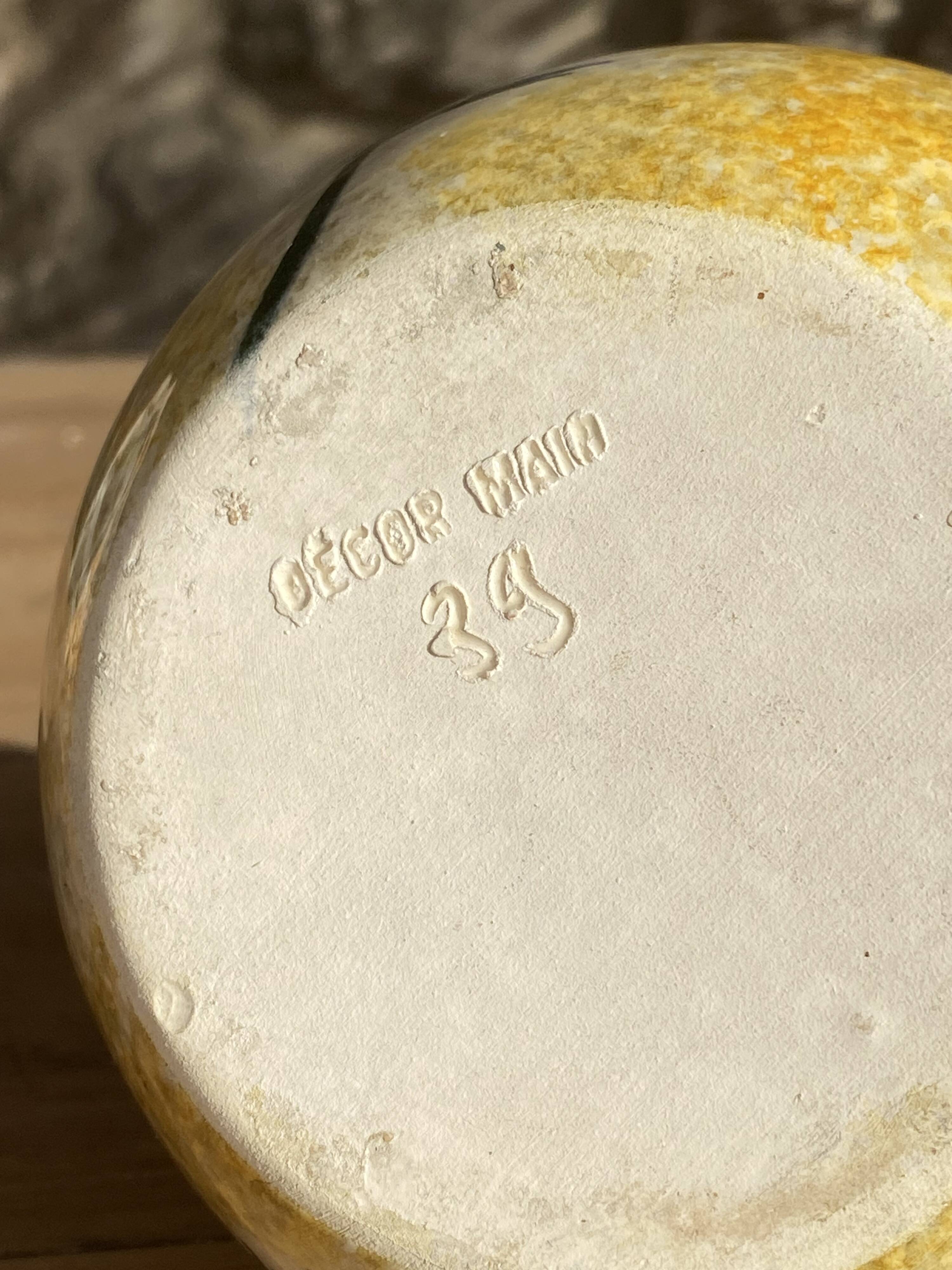 Vintage J. Yell Vallauris Pitcher