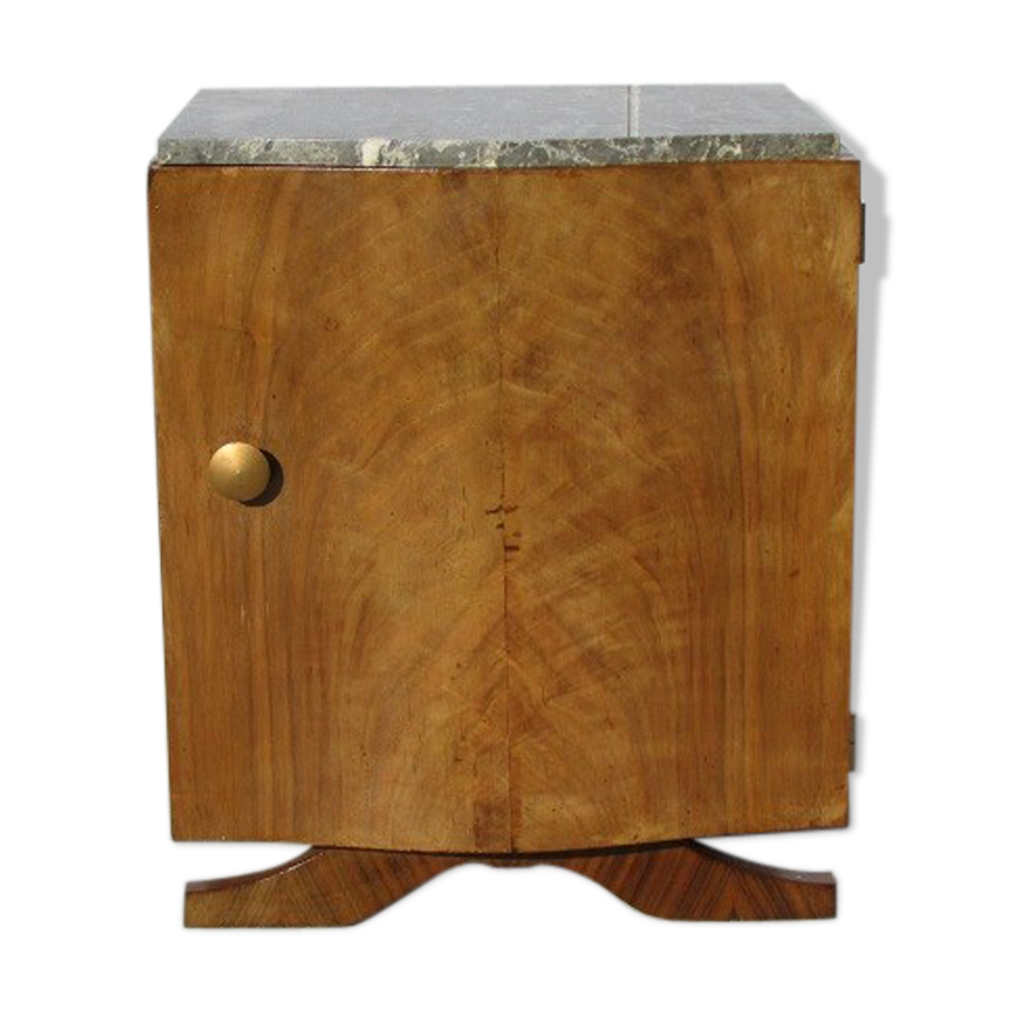 Bedside art deco walnut veneer from the 30s and 40s