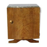 Bedside art deco walnut veneer from the 30s and 40s