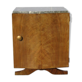Bedside art deco walnut veneer from the 30s and 40s