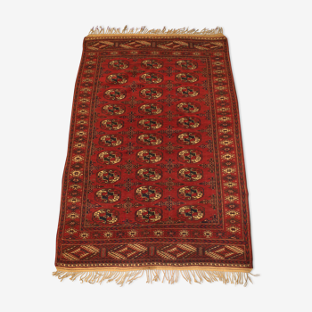 Tapis turkmene boukhara royal ancien 1950 - 152x232cm