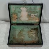 Wooden storage box, vintage