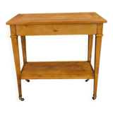 Rolling serving cart