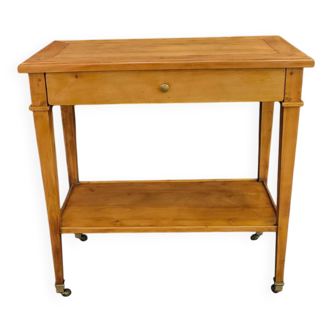 Rolling serving cart