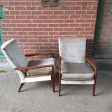 Mid Century Parker Knoll arm chairs