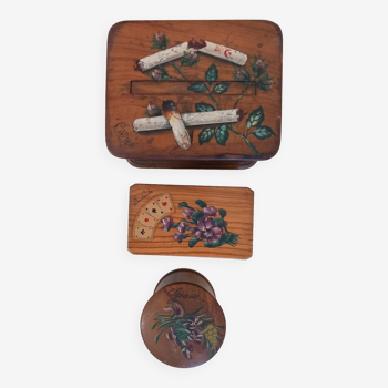 Olive wood boxes