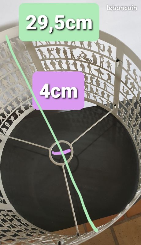 Habitat chandelier lampshade